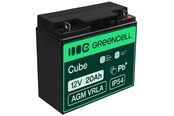USVs - Green Cell AGM10 AGM 12V/20Ah Gel Deep Cycle - AGM10