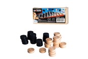 Brettspiele - Clown Games Checkers Wood - 2007608