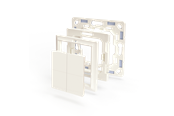 Smart-Home - Shelly Wall Switch Adapter - Gira/Merten/Exxact - Shelly_B_A_WS_4_GM
