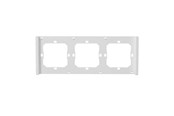Smart-Home - Sonoff Frame for switch M5 80 triple 3-fold M5-3C-80-FW (white) - M5-3C-80-FW