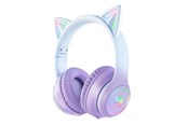 Kopfhörer/Headsets - ONIKUMA B90 Gaming headset (Blue/Purple) - b90 blue/purple