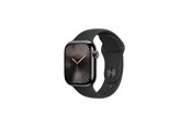 Smartwatches, Pulsuhren, Sportuhren & Schrittzähler - Apple Watch Series 10 GPS + Cellular 42mm - Slate Titanium Case with Black Sport Band - S/M - MWXG3QN/A