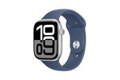 Smartwatches, Pulsuhren, Sportuhren & Schrittzähler - Apple Watch Series 10 GPS + Cellular 46mm - Silver Aluminium Case with Denim Sport Band - S/M - MWY03QN/A