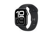 Smartwatches, Pulsuhren, Sportuhren & Schrittzähler - Apple Watch Series 10 GPS + Cellular 46mm - Jet Black Aluminium Case with Black Sport Band - S/M - MWY33QN/A