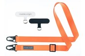 Handys - Anderes Zubehör - Mobile Origin Lanyard tape 25mm - Orange - 84 - 165cm - LYT-UNI-ORG
