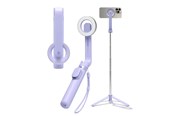 Handys - Anderes Zubehör - Spigen MagSafe Tripod Selfie Stick - lavender - AMP07658