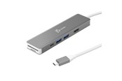 Dockingstationen - j5create 7-in-1 Multi-Port Adapter (with 100W PD) - JCD390-N