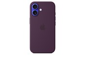 Handys - Cover & Cases - Apple iPhone 16 Silicone Case with MagSafe - Plum - MYY43ZM/A