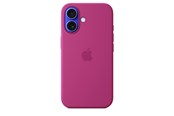 Handys - Cover & Cases - Apple iPhone 16 Silicone Case with MagSafe - Fuchsia - MYY53ZM/A