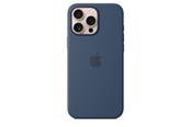 Handys - Cover & Cases - Apple iPhone 16 Pro Max Silicone Case with MagSafe - Denim - MYYU3ZM/A