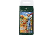 Utensilien zum Schreiben und Zeichnen - Faber-Castell Tuschestift Pitt Artist Pen B Herbst 6x - 167179