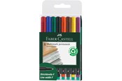 Utensilien zum Schreiben und Zeichnen - Faber-Castell Marker Multimark permanent F 8er Etui - 151309