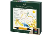 Utensilien zum Schreiben und Zeichnen - Faber-Castell Tuschestift PAP Dual Marker 10er Etui - 162010