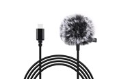 Mikrofone - Puluz Microphone Jack PU425 1.5m USB-C / Type-C - PU425