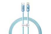 USB Kabel - Baseus Crystal Shine USB-C to iP cable 20W 1.2m (blue) - CAJY001303
