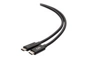 FireWire / ThunderBolt Kabel - C2G 6ft Thunderbolt 4 USB C Active Cable - USB C to USB C - 40Gbps - M/M - Thunderbolt cable - 24 pin USB-C to 24 pin USB-C - 1.83 m - C2G28887