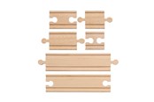 Holzspielzeug - Eichhorn Train Tracks Tracks Expansion Set 6 pcs. - 100006402