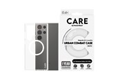Handys - Cover & Cases - CARE by PanzerGlass Flagship Case Transparent Urban Combat w. White QI Compatible Samsung Galaxy S24 Ultra - PANZER1155