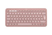 Tastaturen - Logitech Pebble Keys 2 K380s Wireless Keyboard - Tonal Rose - Tastatur - 60% - Universal - Pink - 920-011853