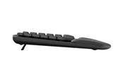 Tastaturen - Logitech Wave Keys - keyboard - QWERTZ - German - graphite - Tastatur - Deutsch - Grau - 920-012283