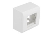Zubehör (Halterungen, Steckdosen etc.) - DeLOCK Easy 45 - Surface Mounted Box - White RAL 9003 - 81332