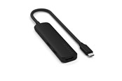 Dockingstationen - Satechi 4-in-1 USB-C Slim Multiport Adapter 4K - Black - ST-P4SK