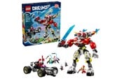 LEGO® - LEGO DREAMZzz 71497 Coopers Tiger-Mech und Zero's Hot Rod Auto - 71497