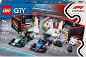 LEGO® - LEGO City 60444 F1® Garage mit Mercedes-AMG & Alpine Rennautos - 60444