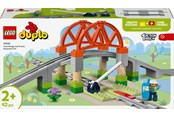 LEGO® - LEGO DUPLO 10426 Eisenbahnbrücke und Schienen – Erweiterungsset - 10426