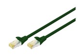 Netzwerk - Kabel - DIGITUS patch cable - 50 cm - green - Grün - 0.5m - DK-1644-A-005-G-10