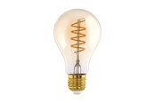 LED-Birnen - EGLO LED-Lampe A75 Spiral 4W/820 245 lumen amber dimmable E27 - 110078