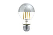 LED-Birnen - EGLO LED-Lampe A60 Standard Top-sail 7.3W/827 806 lumen clear/chrome E27 - 110029
