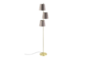Lampen - EGLO ALMEIDA 2 floor lamp brushed brass - 99612