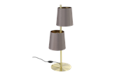 Lampen - EGLO ALMEIDA 2 table lamp brushed brass - 99611