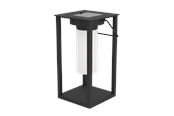 Lampen - EGLO USIGNI solar lamp black - 901089