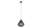 Lampen - EGLO DOLWEN pendant light Ø335 mm black - 43994