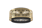 Lampen - EGLO SANDBACH ceiling light black/brass - 43979