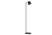 Lampen - EGLO LACEY floor lamp black/brown - 43614