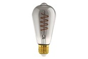 Smart-Home - EGLO CONNECT-Z LED ST64 Spiral 4W 2000K E27 smoky - 110285