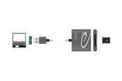 Speicherkarten Lesegerät/Adapter - DeLOCK Card Reader - USB 3.0 - 91583