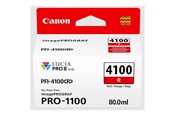 Druckerzubehör - Tinte & Toner - Canon PFI-4100 / 6785C001 Red - 6785C001