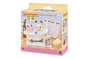 Dollhouse & Accessories - Sylvanian Families Bath & Shower Set - 5739
