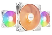 Gehäuselüfter - be quiet! LIGHT WINGS LX White High Speed (3-pack) - Gehäuselüfter - 120mm - Schwarz - 31 dBA - BL125