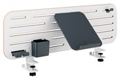 Schreibtischzubehör - Leitz Ergo Pegboard Schreibtisch-Organizer mit Laptophalter, 80x25 cm - 65490000