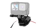 Actionkamera Zubehör - Puluz Motorcycle Windshield Mount Clip for Action Cameras (Black) - PU942B