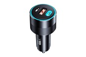 Handys - Adapter und Ladegeräte - Choetech TC0011 car charger 130W 2x USB C 1x USB A (black) - TC0011
