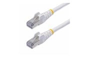 Netzwerk - Kabel - StarTech.com 15m White CAT8 Ethernet Cable Snagless S/FTP 25G/40G - patch cable - 15 m - white - Weiß - 15m - NLWH-15M-CAT8-PATCH