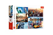 Puzzle - Trefl Puzzle - New York - collage (4000 pieces) Boden - TFL45006
