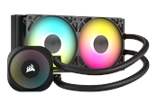 CPU Kühler - Corsair NAUTILUS 240 ARGB Black - CPU-Wasserkühlung - Max 36 dBA - CW-9060092-WW