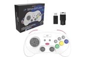 Gaming Zubehör - Retro-Bit PRO - White - Wireless Controller - Sega Saturn - 7350002934937